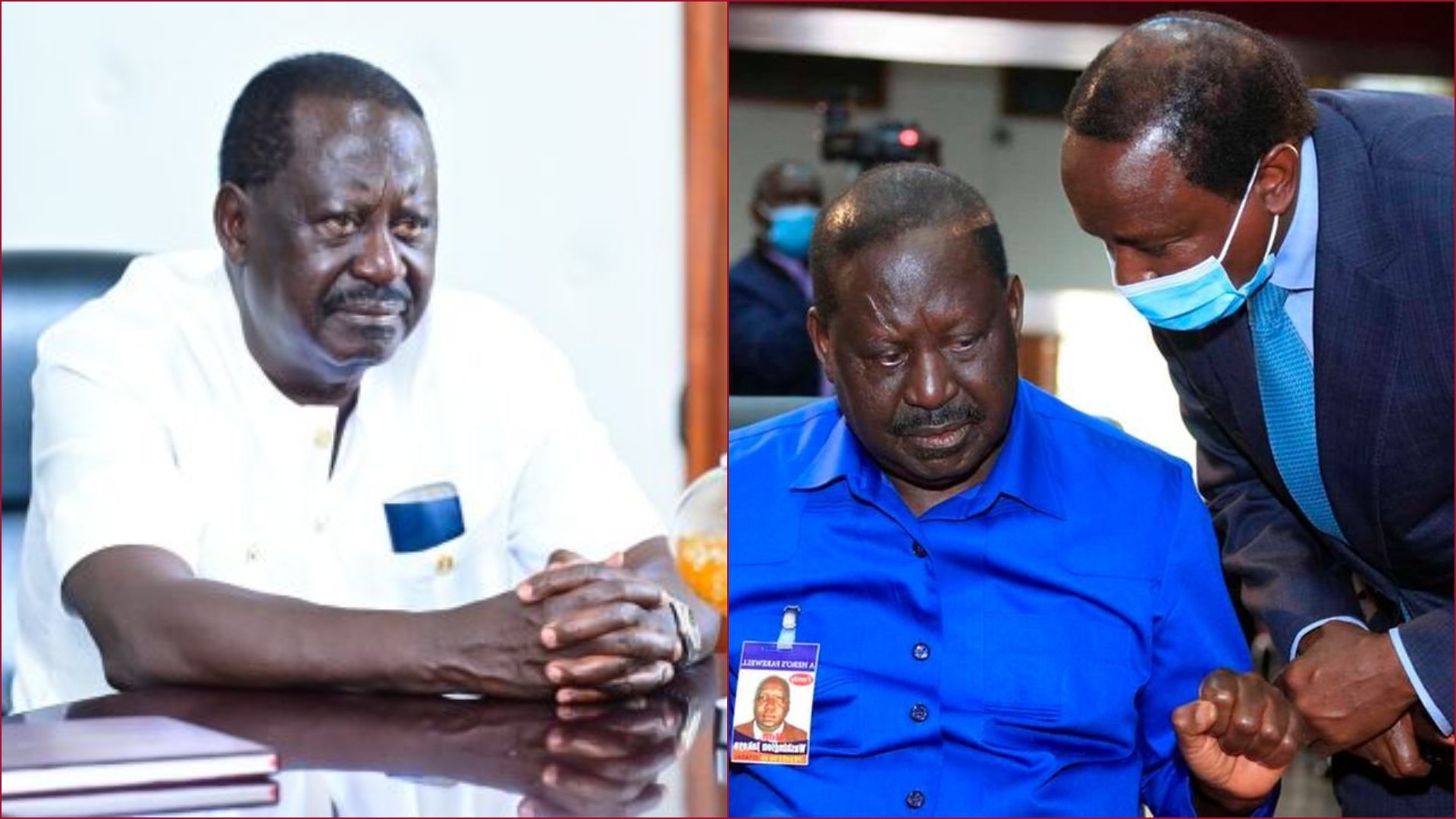 The ODM party had accused Wiper leader Kalonzo Musyoka of sponsoring the rumours around Raila Odinga's health.